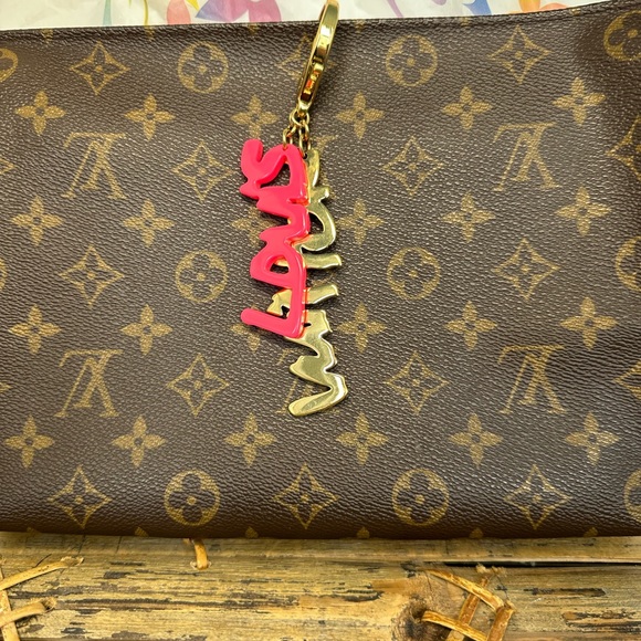 💖Louis Vuitton Stephen Sprouse Graffiti Pink charm - Picture 3 of 11